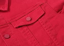 DSDZ Men`s Classic Slim Fit Motorcycle Denim Jacket
