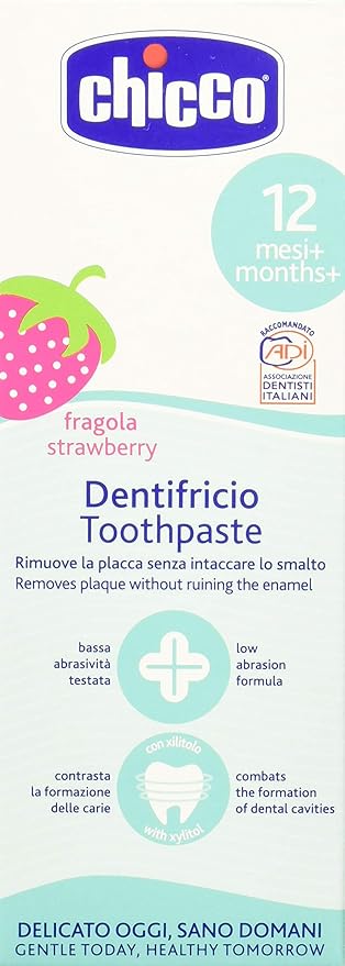 Chicco Toothpaste (Strawberry), 50 ml