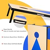 simpa Portable Cornhole Outdoor Game Set 90x60 cm 3x2 ft with 8 Bags view 4