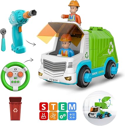 take apart toy car with drill