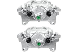 AUTO SHACK AutoShack Front Brake Calipers Assembly Pair Set of 2 Driver and Passenger Side Replacement for 2009-2017 VW Tiguan 2012-2020 Passat 2017-2018 Tiguan Limited 2015-2018 Audi Q3 Quattro V6 FWD BC30188PR