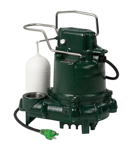 Zoeller M98 Flow-Mate Sump Pump - 1/2 HP - Cast Iron - LED Power
