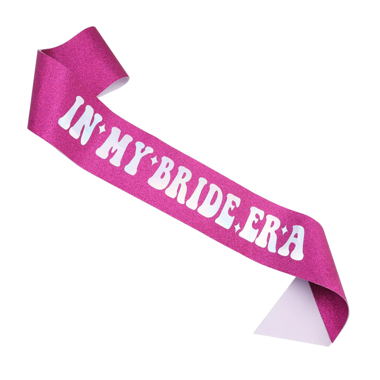 Photo 1 of in My Bride Era Sash, Bride to Be Sash with Metal Pin Free Size Bachelorette Party Sashes Decoration Bridal Shower Sash Gifts Accessories for Wedding Bridesmaid Favors