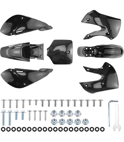 Amazon.com: Acerbis Plastic Kit Kaw Suz For Kawasaki KLX400 (2003