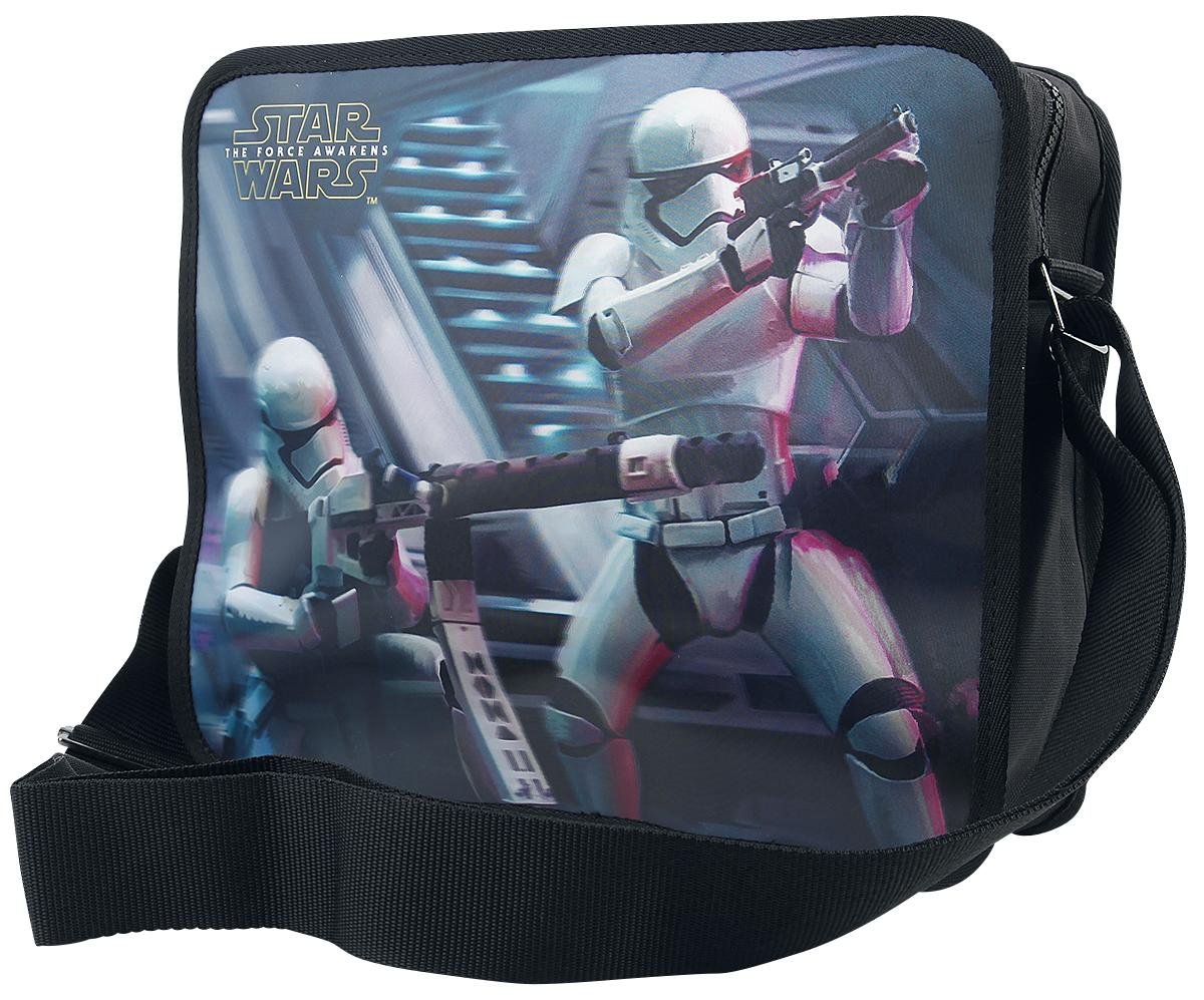 Star Wars BB Designs Europe Unisex-Adult Lenticular Messenger Bag Black (Black)