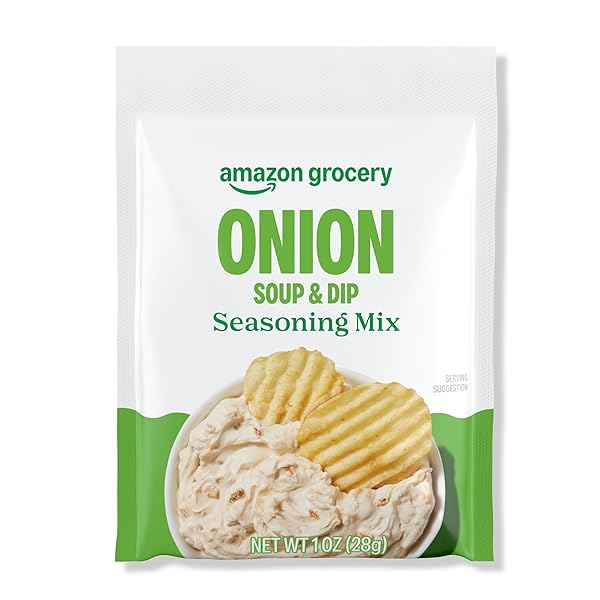 AMAZON GROCERY, ONION SOUP & DIP SEASONING MIX,...