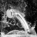 JUTTAUTO High Pressure Shower Head Chrome Trigger Handheld On/Off 1/2" Thread view 7