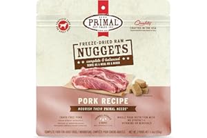 Primal CPKFD5.5 Pet Foods Freeze-Dried Canine Pork Formula, 5.5 oz.