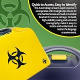 Reliance Medical Biohazard Body Fluid Clean-Up Kit 2 Applications Boxed view 7