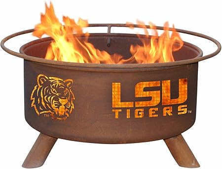 Amazon Com Patina Products F221 30 Inch Lsu Fire Pit Garden