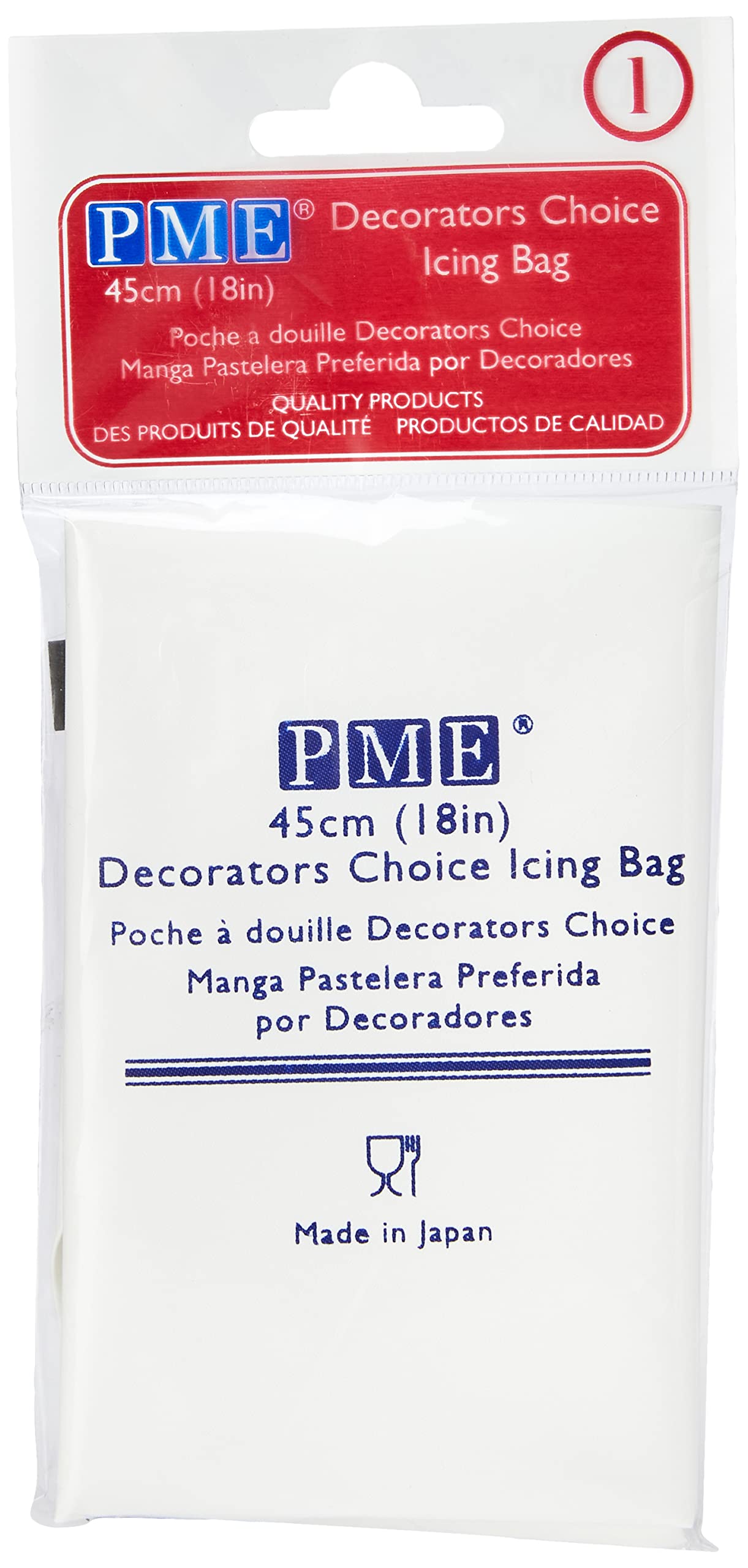 PME Decorator's Choice Piping Bag 45 cm (18-Inch), 30 x 0.1 x 46 cm