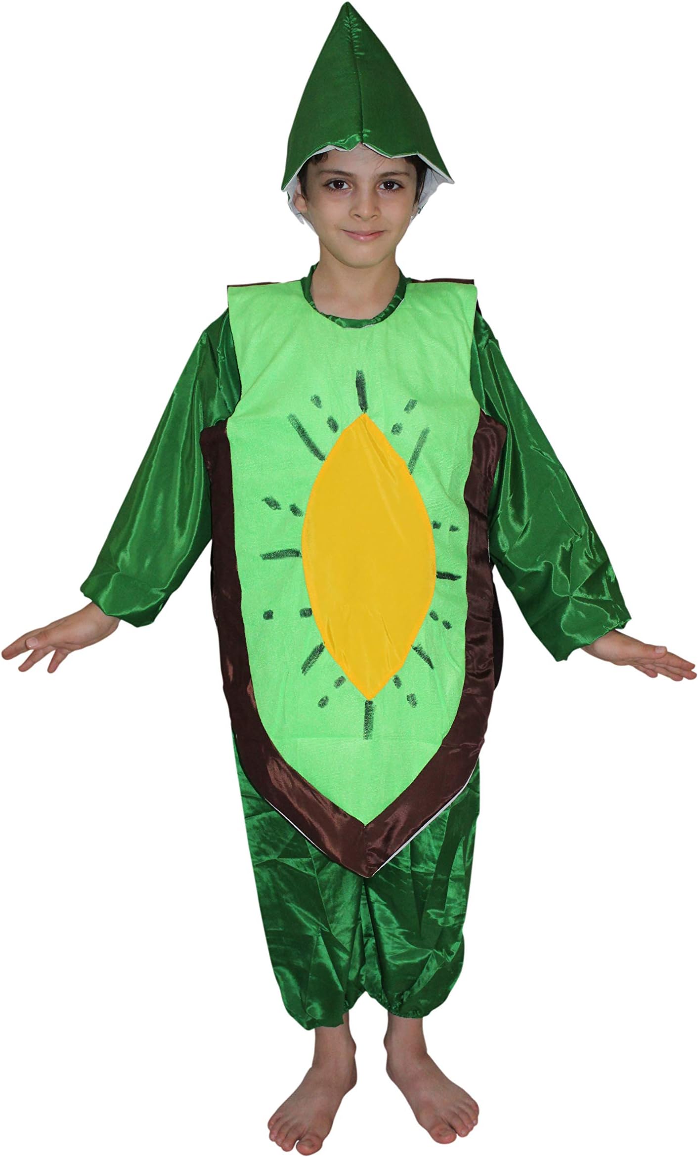 Kiwi fancy dress for kids,Fruits Costume for School Annual function