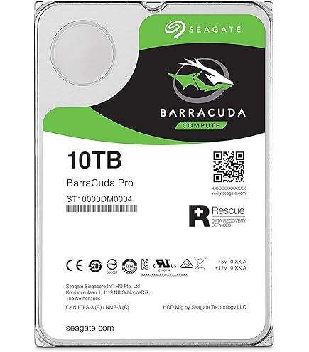 Amazon.com: Seagate Barracuda Pro 10TB Internal Hard Drive