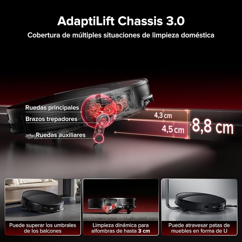 Saros 20 Robot Aspirador Succión Extrema de 36000 Pa