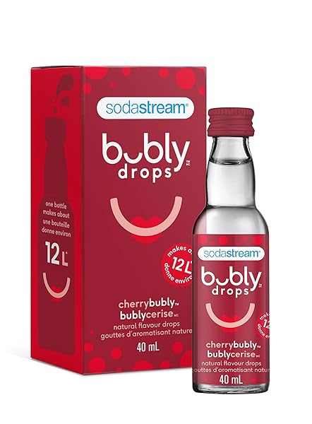 SODASTREAM CHERRY BUBLY DROPS – 40 ML