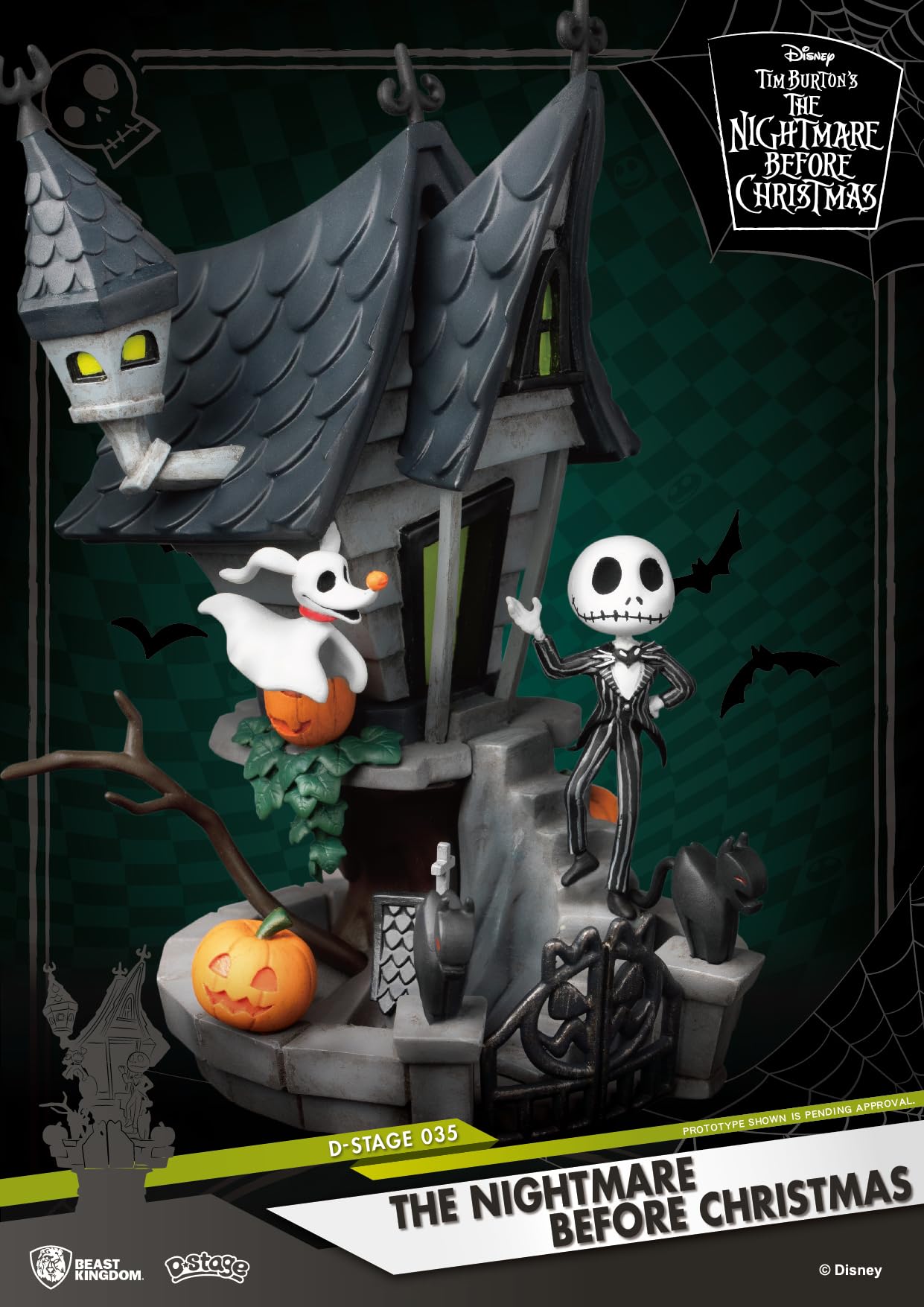 Beast Kingdom The Nightmare Before Christmas DS-035 D-Stage Series Statue