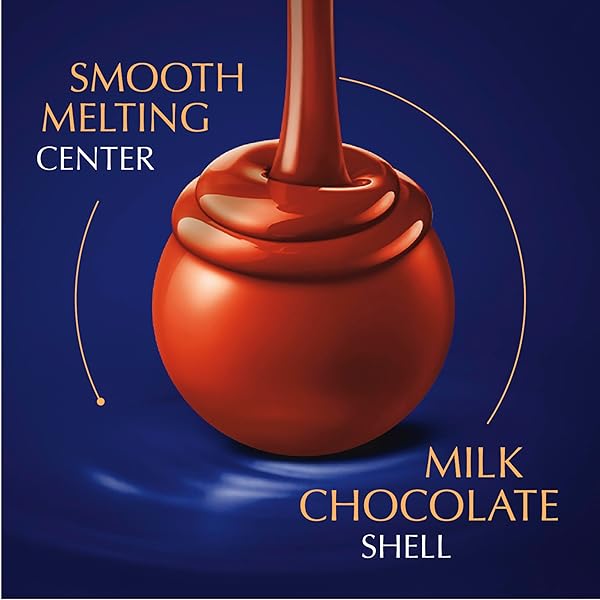 LINDT LINDOR DARK CHOCOLATE CANDY TRUFFLES, CHOCOLATES WITH SMOOTH, MELTING TRUFFLE CENTER, 8.5 OZ. BAG