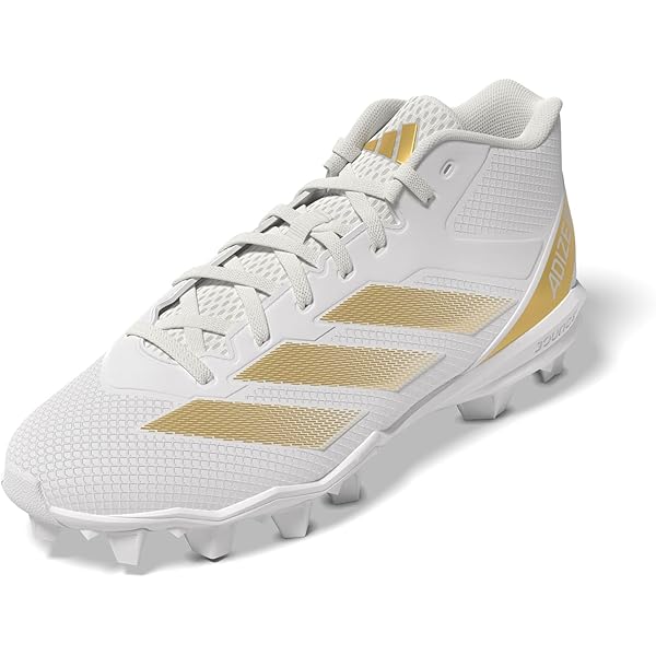 Amazon.com | adidas Unisex-Adult Adizero Impact, White/Gold
