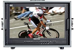 SEETEC P215-9HSD-CO 21.5 Inch 3G SDI 4K HDMI Broadcast Carry on Director Monitor with Full HD 1920x1080 3 Color Tally Light