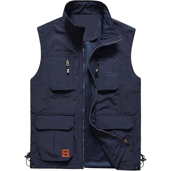 Amazon.com: Pegsmio Men Vest Tactical Coat Photographer