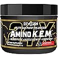 Evogen Amino K.E.M. - EAA & BCAA Powder Pump Volumizer | BCAAs Amino Acids Supplement for Blood Flow, Muscle Growth, & Hydration | Victory Punch | 30 Servings