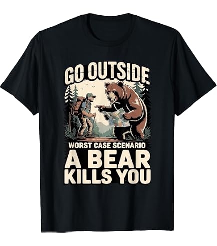 Amazon.com: Let's Go Hiking Worst Case Scenario You Get Eaten By A