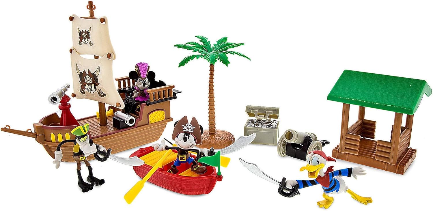 mickey mouse pirate ship playset