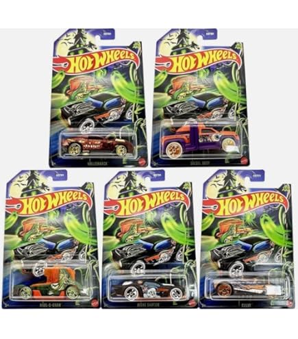 Hot Wheels 2021 Winter Holiday Complete Bundle of 5 Diecast