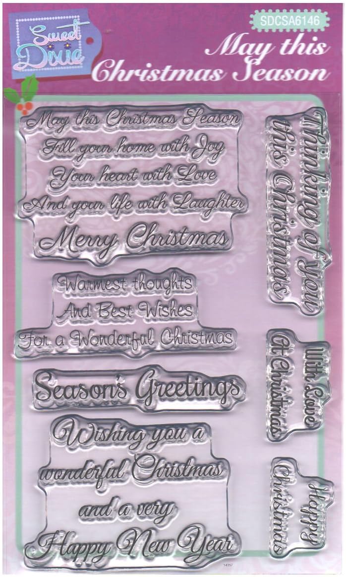 Sweet Dixie SDCSA6146 Stamps, Clear