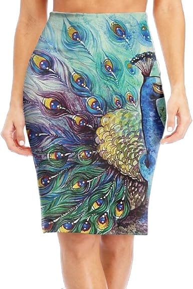 peacock skirt amazon