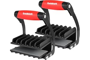 Goldblatt 2 Pack Panel Carrier, Plywood Lifting Tool, Drywall Carrying Tool - Plywood Carriers Tool for Wood, Synthetic Cement Board - Clamping Thickness up to 1 inch