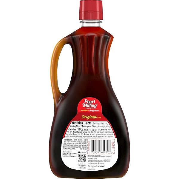 PEARL MILLING COMPANY ORIGINAL SYRUP, 24 OZ, PACKAGING MAY VARY