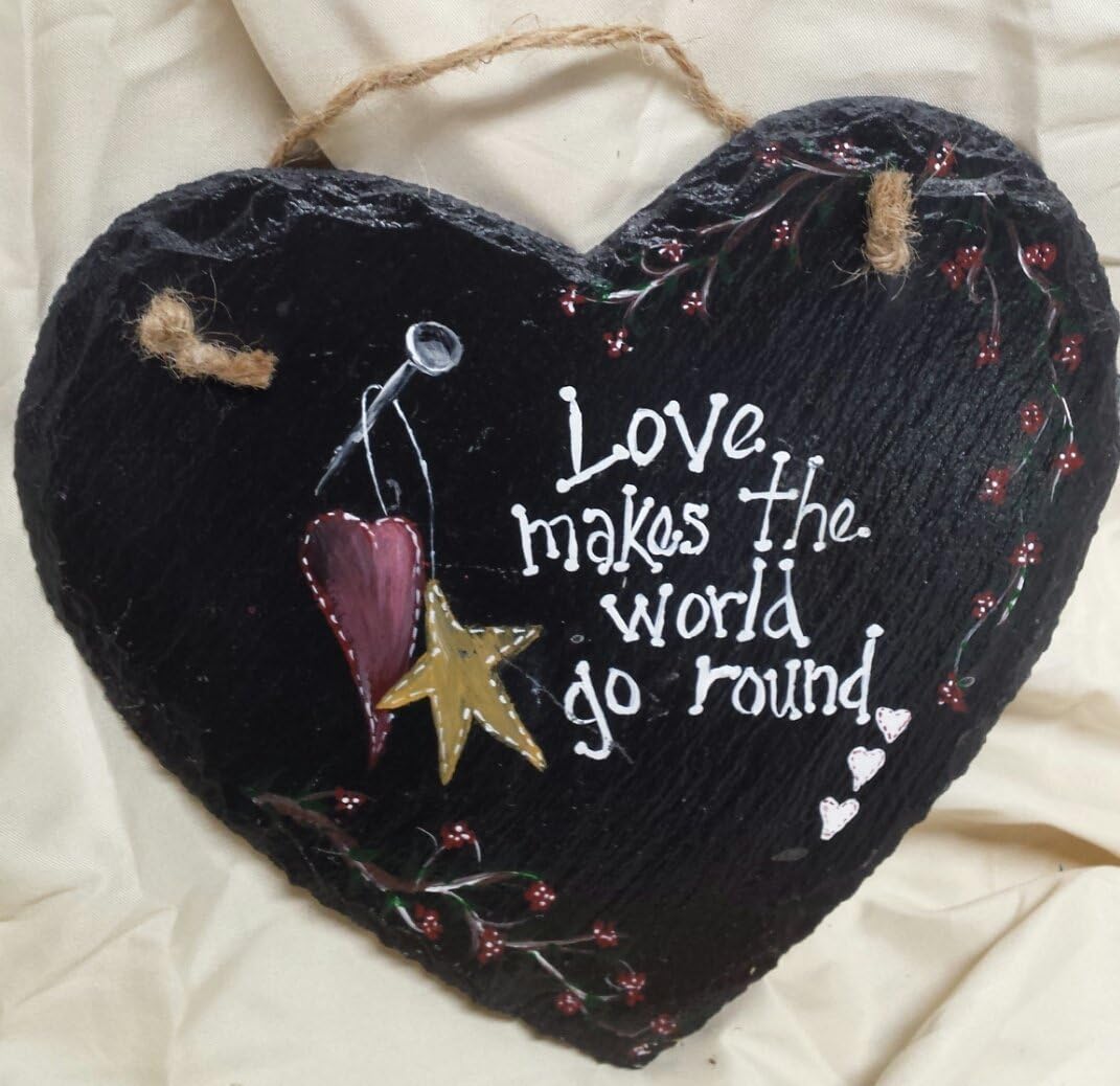Love Heart Shaped Slate