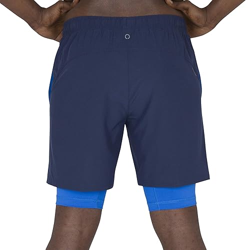 Skora Mens Shorts-Inseam Options Lined and Unlined (Indigo Inch