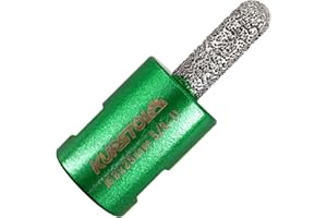 KURSTOL Diamond Mortar Raking Bit - 5/16" x 1" with 58-11 Thread for Brickwork Joint Mortar Removal Masonry,Stone,Concrete An