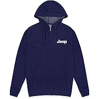 Jeep Full-Zip Hoodie Never Stop Exploring Logo Hooded