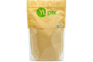 Yupik Organic Ginger Powder 500g, USDA Certified, Gluten-Free, Non-GMO, Kosher, Vegan, Fiery & Pungent Spice for Cooking & Ba