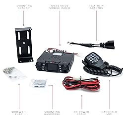 BTECH GMRS-50V2 50W 256 Fully Customizable Channels