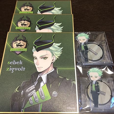 Amazon ツイステッドワンダーランド ツイステ ミニアクリルスタンドコレクション 色紙 トレーディング 制服 セベク セット まとめ アニメ 萌えグッズ 通販