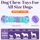 HETOO Indestructible Skull Dog Toy Durable Rubber Chew for Medium Large Dogs view 5