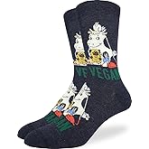 Good Luck Sock Men's Vegan Socks, Adult, Shoe Size 7-12