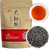 XIXICHA Da Hong Pao Tea Oolong Tea Loose Leaf Big Red Robe Tea Dahongpao Wuyi Rock High Mountain Oolong Natural Loose Leaf Toasted Aroma （96 cups）大红袍 乌龙茶 武夷岩茶 4.23oz/120g