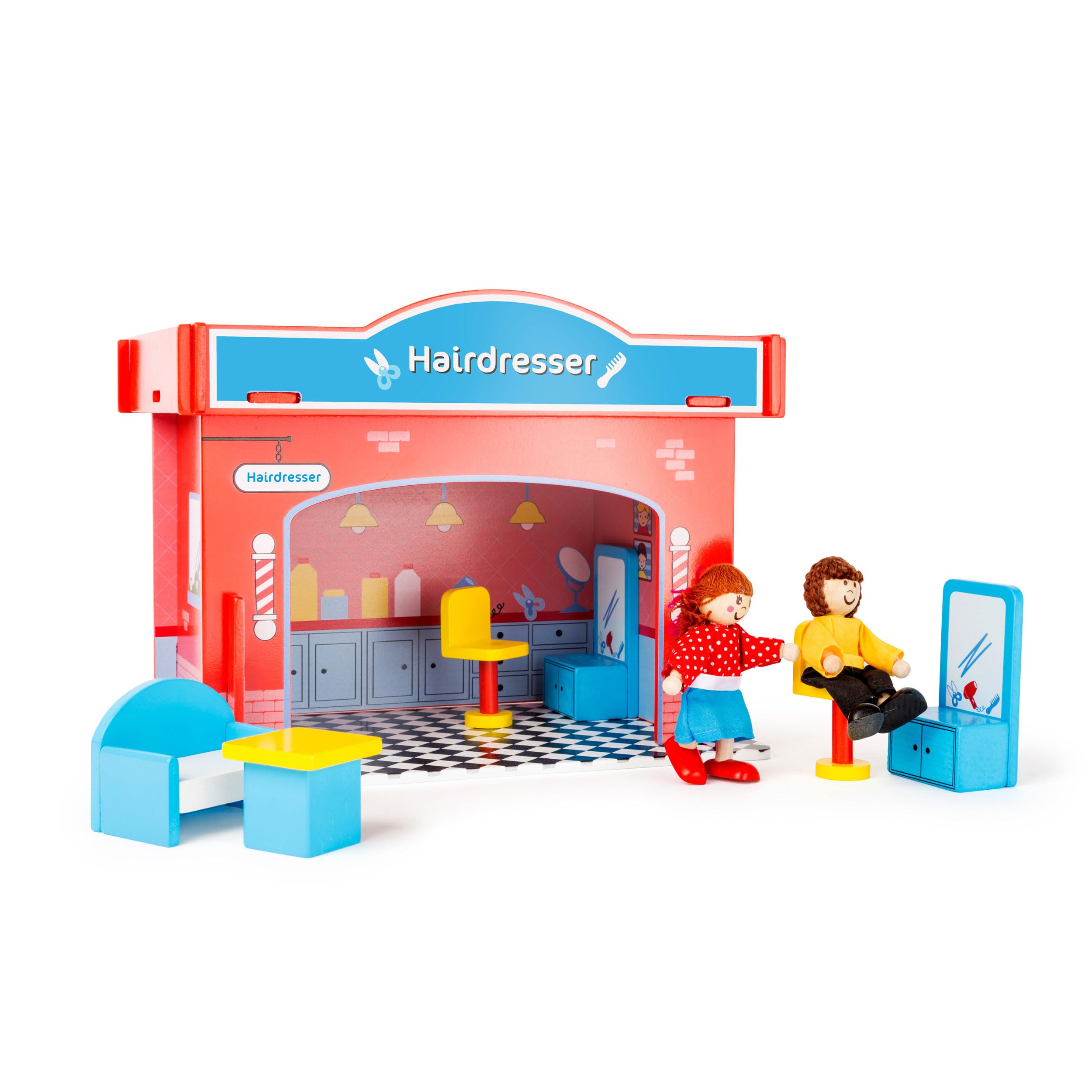 Small Foot 10856 Wooden Hair Salon Playset — image 1