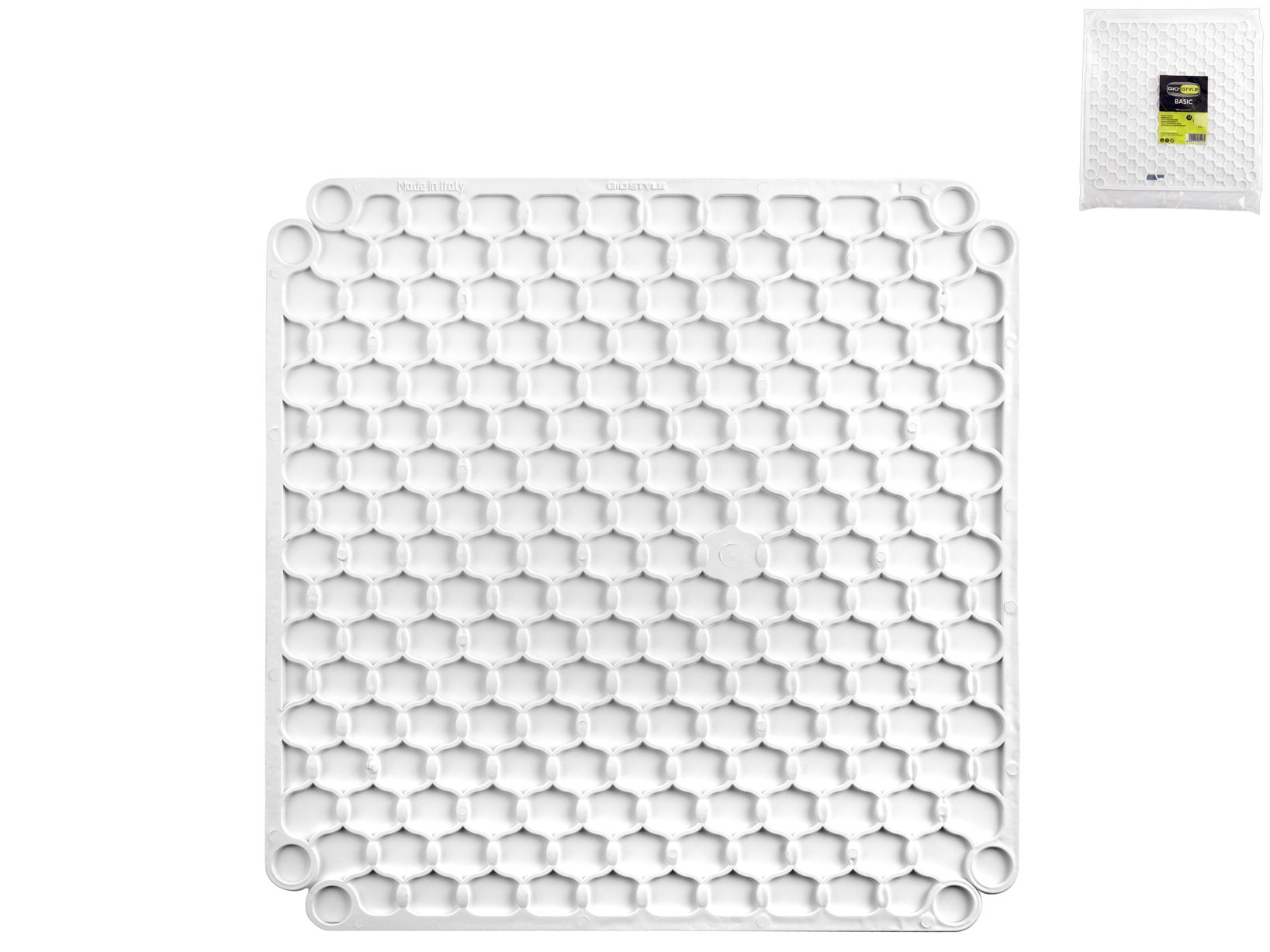 GiòStyle Sink Rug cm 32 x 33 White