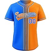 KXK Custom Baseball Jersey Stitched Personalized Baseball Shirts Sports Uniform for Men Women Boy