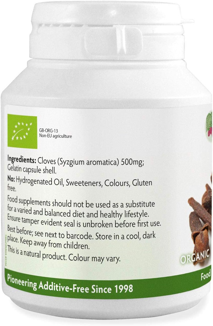 Clove Powder 500 miligram per Capsule x 90, 90 count (Pack of 1) - Image 3