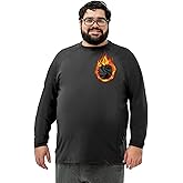 BRISIRA Big and Tall Thermal Shirts for Men Fleece Lined Long Sleeve Base Layer Soft Warm Undershirts Seamless & Tag Free