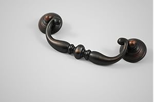 RESIDENTIAL ESSENTIALS 4 1/8" Center Drop Handle Finish: Venetian Bronze