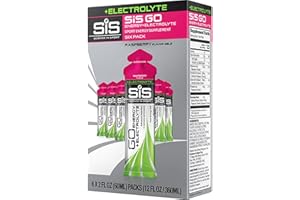 SCIENCE IN SPORT SiS GO Energy + Electrolyte Gel: Raspberry, 60ml, Box of 30