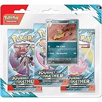 Pokemon TCG Scarlet & Violet 9 Journey Together Three Booster